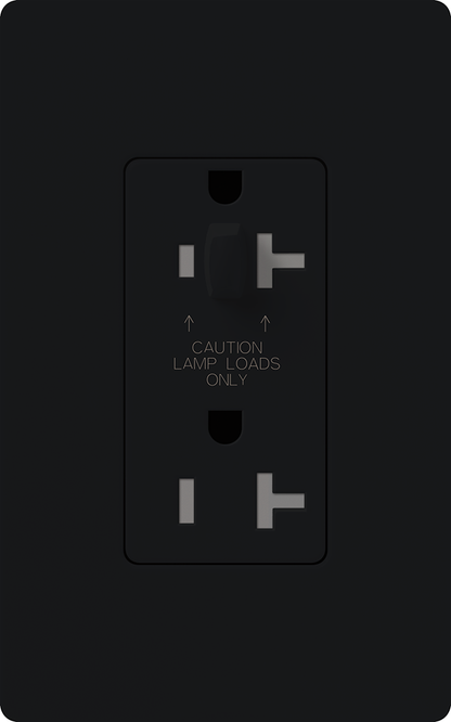 Lutron Half Dimming Tamper-Resistant Receptacles - 15A 120/125V | CAR-15-HDTR-XX