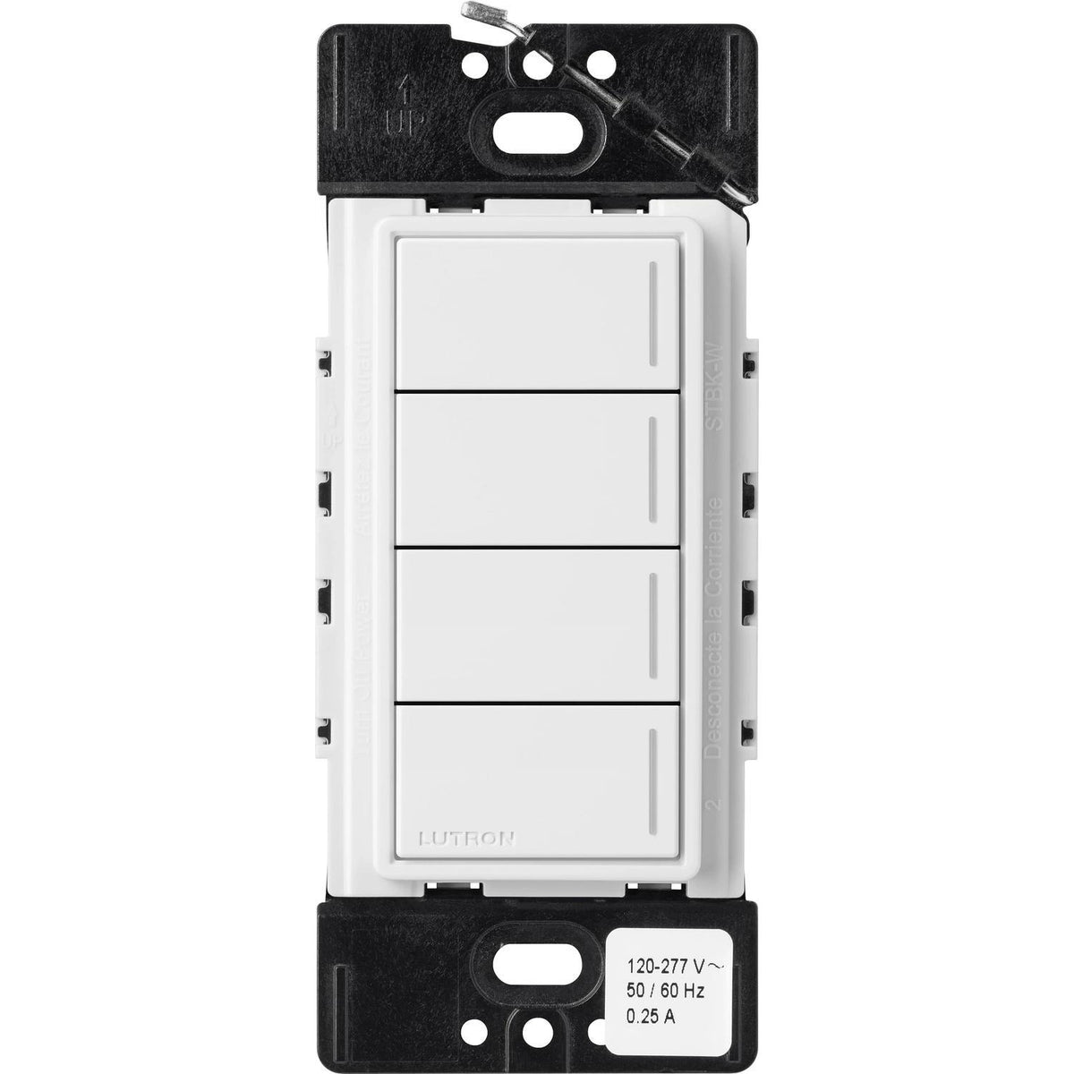 Lutron RadioRA3 4-Button Sunnata Keypad | RRST-W4B-XX