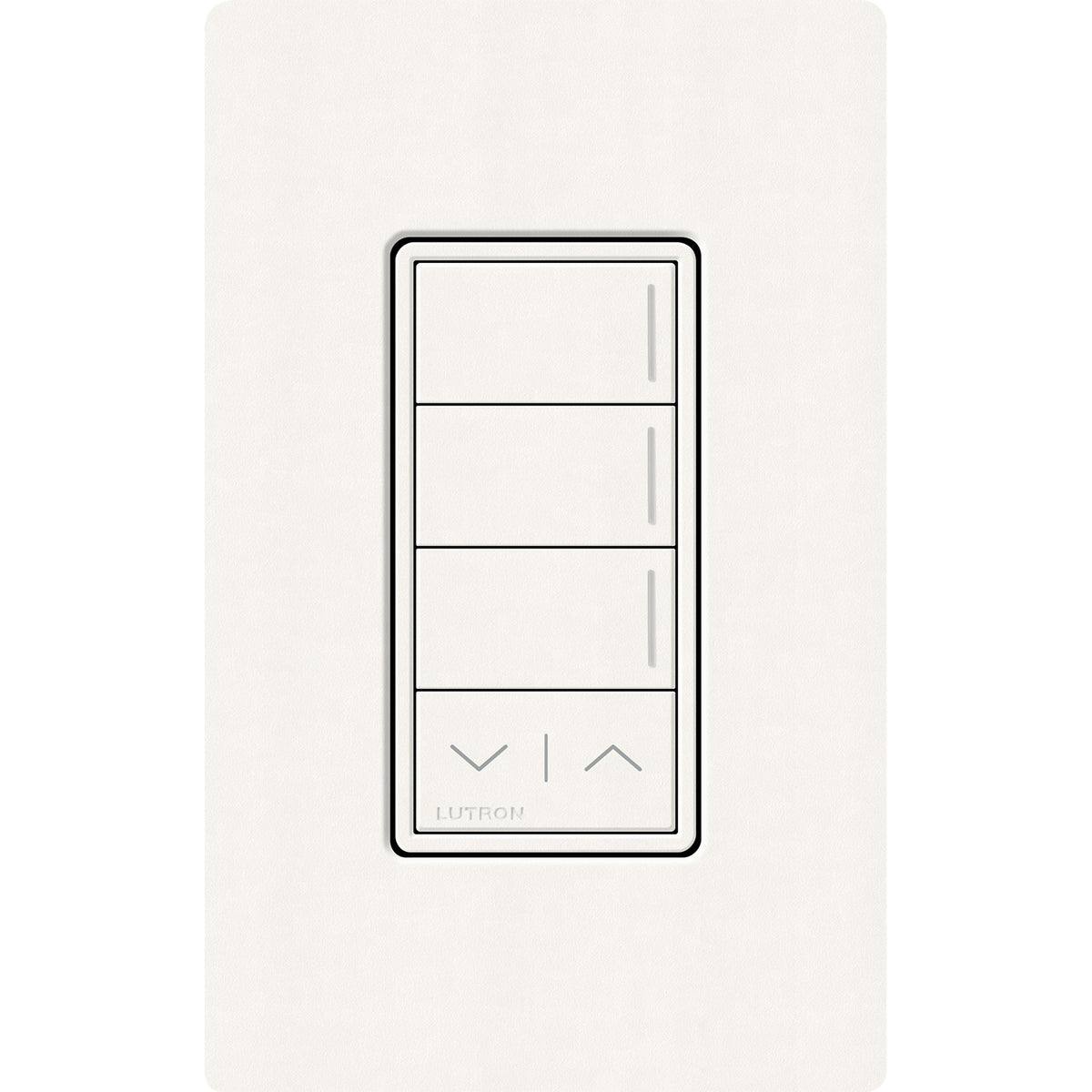 Lutron RadioRA3 3-Button Sunnata Keypad with Raise/Lower | RRST-W3RL-XX