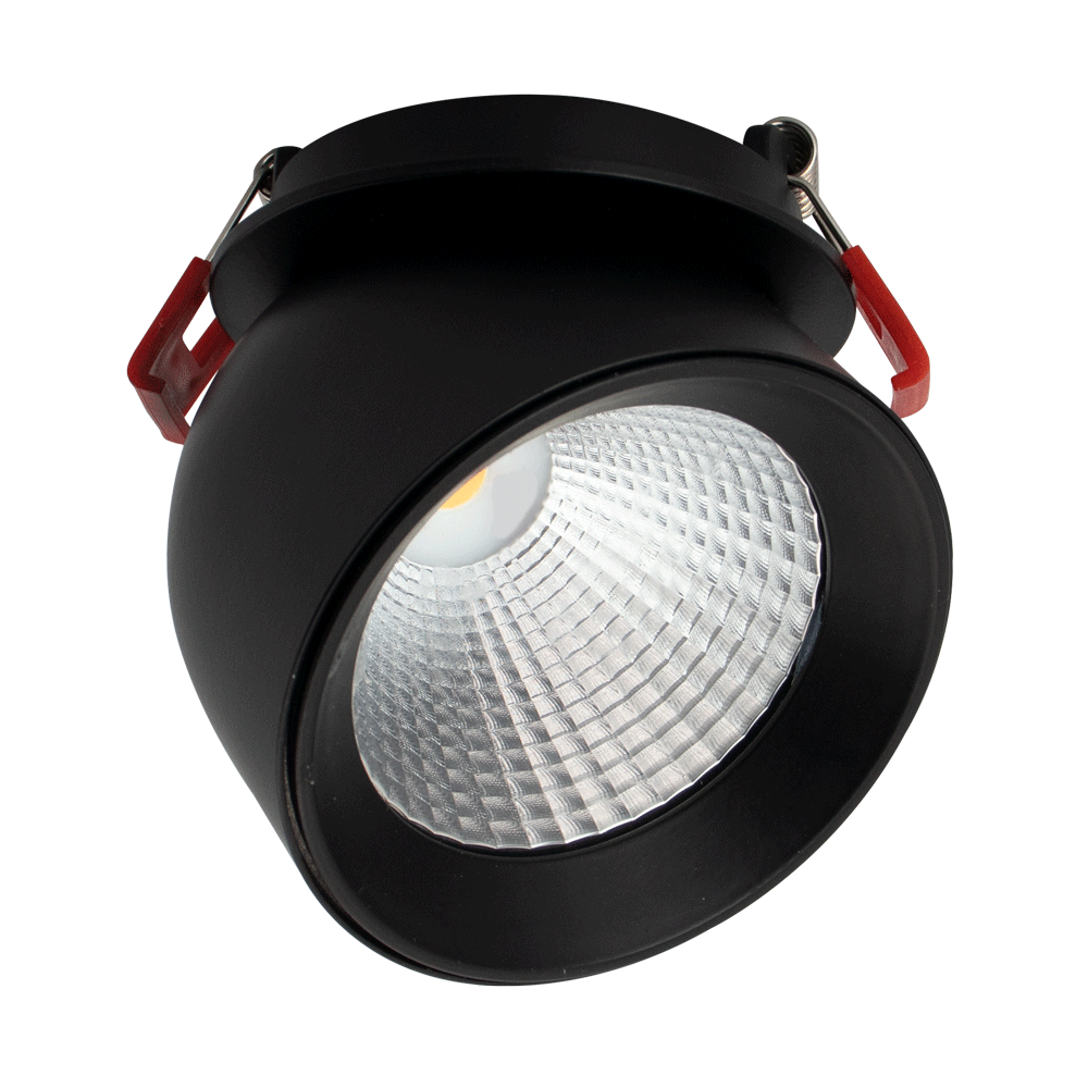 Product Display Visual of the SKU: AD-3-S14W-AR-5CCT-BK-24D for Marketing of theLotus 3" Bullet Floating Gimbal LED 14W | AD-3-S14W-AR