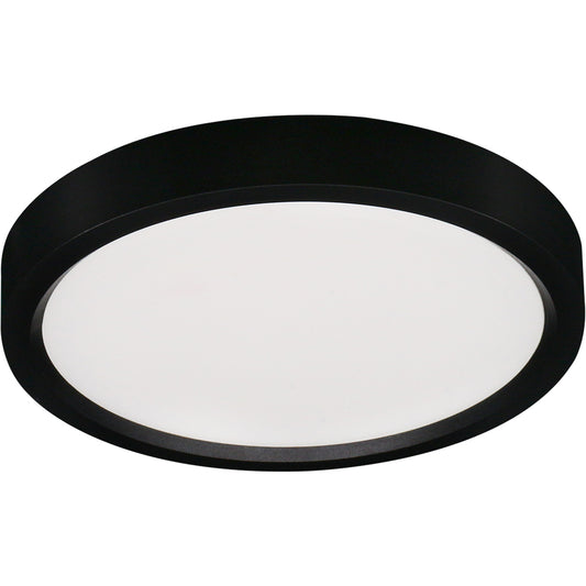 Lotus 12" Round Edgelit Disk Light - 22W 1650lm 5CCT Field Selectable IC Rated Wet Location | ADS12R9-5CCT