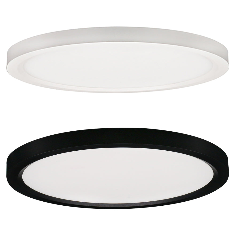 Lotus 12" Surface Mount Edgelit Disk 22W | ADS12R9
