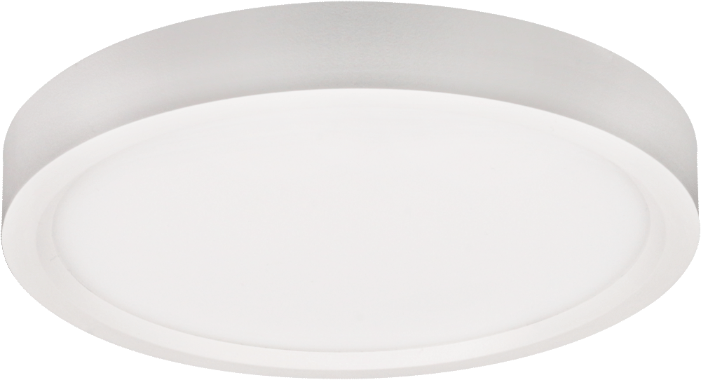Product Display Visual of the SKU: ADS5R9-5CCT-WH for Marketing of theLotus 5" Round Surface Mount Edgelit Disk LED 10W 5CCT | ADS5R9-5CCT