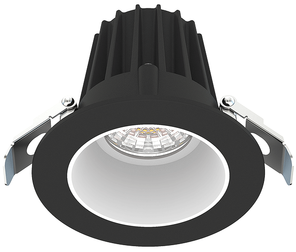Lotus EOL - 2" Recessed Economy LED Round and Square 8W 3CCT | JXL-COB02-S08W-CCT-2SR-SM-WH