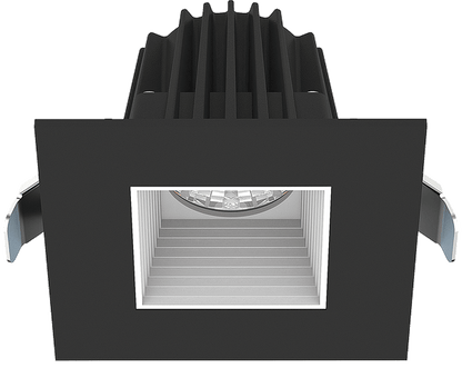 Lotus EOL - 2" Recessed Economy LED Round and Square 8W 3CCT | JXL-COB02-S08W-CCT-2SR-SM-WH