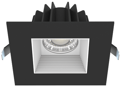 Lotus 4" Recessed Economy LED Square 15W 3CCT | JXL-COB04-S15W-CCT-4SR-SM-WH