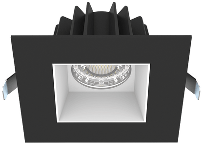 Lotus 4" Recessed Economy LED Square 15W 3CCT | JXL-COB04-S15W-CCT-4SR-SM-WH