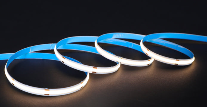 Lotus COB LED Strip 24V 3W/ft 16ft IP20 | LBL-COB-384-24V-8MM
