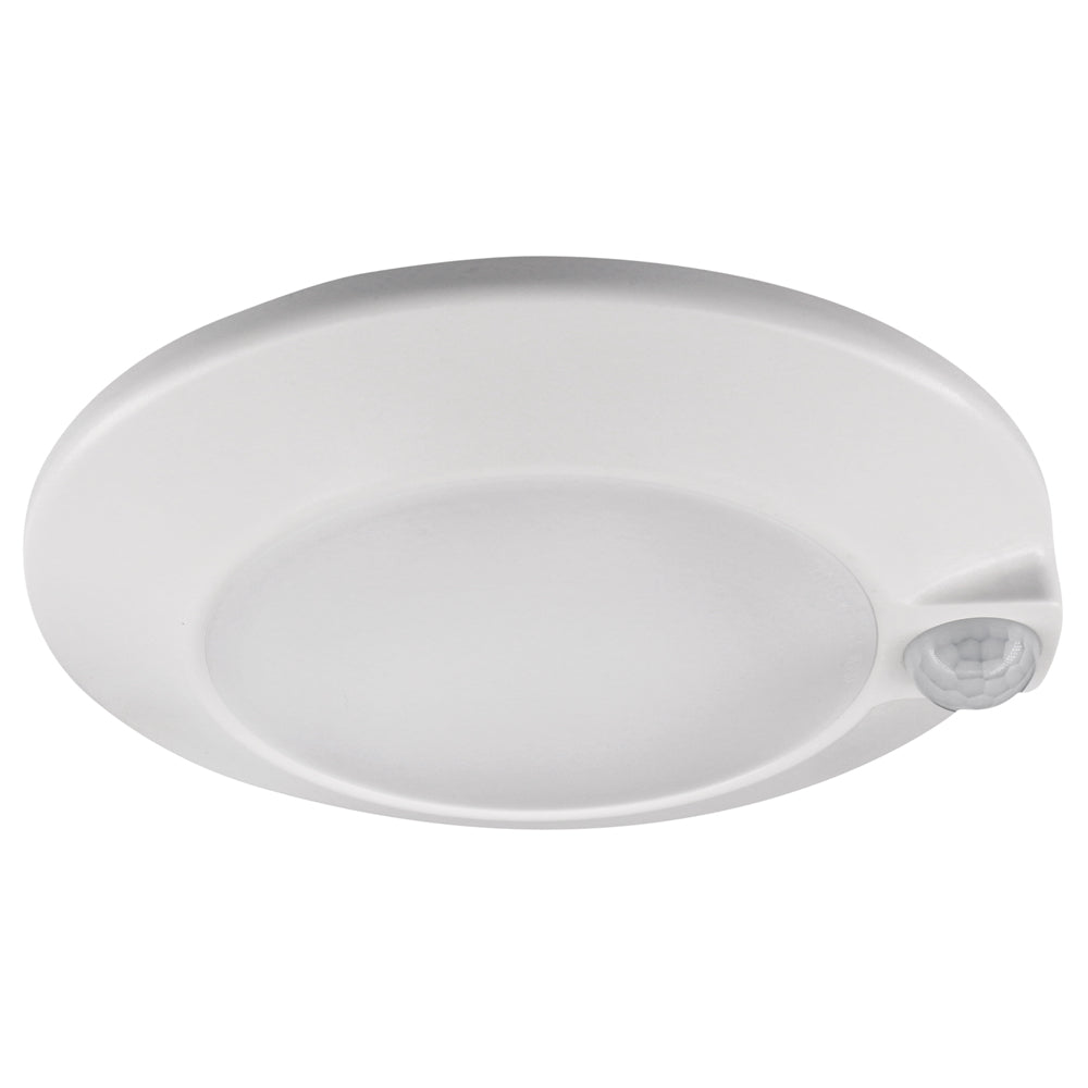 Product Display Visual of the SKU: CSC3025-3K-WH for Marketing of theLotus 6" LED Closet Light with Motion Sensor | CSC3025