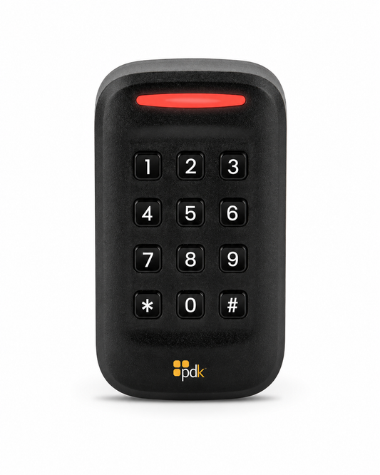 PDK RKPBV2 Red Reader V2 Single Gang Keypad High-Security Reader | RKPBV2