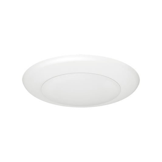 Product Marketing Image of Simply Secured SKU: DL205T-4-10W-5CCT-R90-0082-BK by Vendor Lotus LED Lights Product Lotus 4" Round Surface Mount Black Backlit LED Disk 10W 5CCT 800 lm Wet Energy Star CRI 90+ | DL205T-4-10W-5CCT-R90-0081