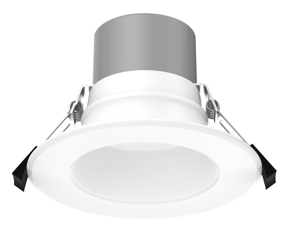 Product Display Visual of the SKU: DL254-4-16W-M-A5C5 for Marketing of theLotus 4" Round Commercial 6-16W 570-1670lm 5CCT 120-347V 0-10V Wet IC Air-Tight CRI80 | DL254-4-16W-M-A5C5