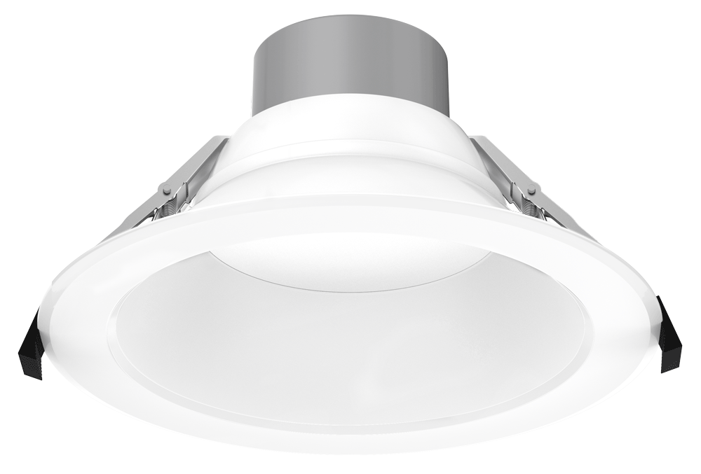 Product Display Visual of the SKU: DL254-8-35W-M-A5C5-HO for Marketing of theLotus 8" Round Commercial 5 CCT & 5 Wattage Selectable | DL254-8-35W-M-A5C5-HO