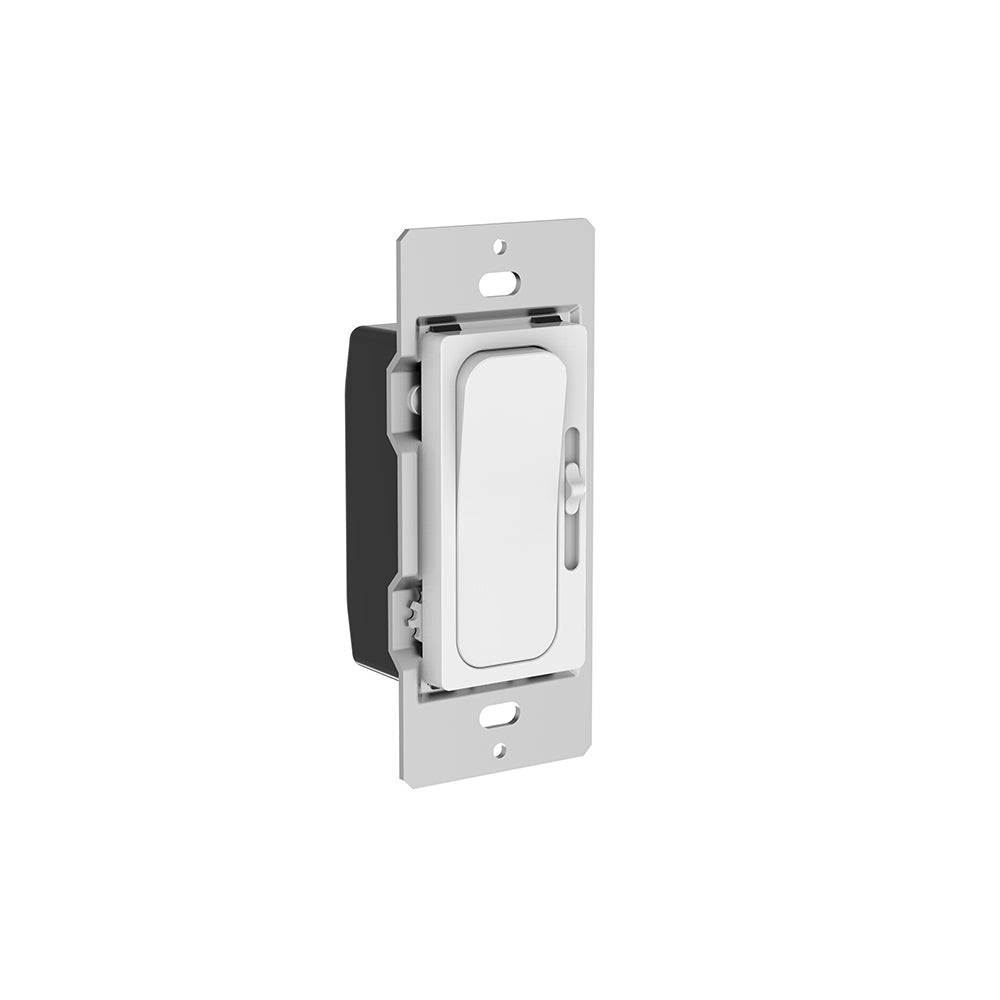 Product Display Visual of the SKU: DNA03AU11-600-31B1 for Marketing of theLotus Slide Dimmer 120V Forward Phase up to 200W LED single pole or 3 way | DNA03AU11-600-31B1