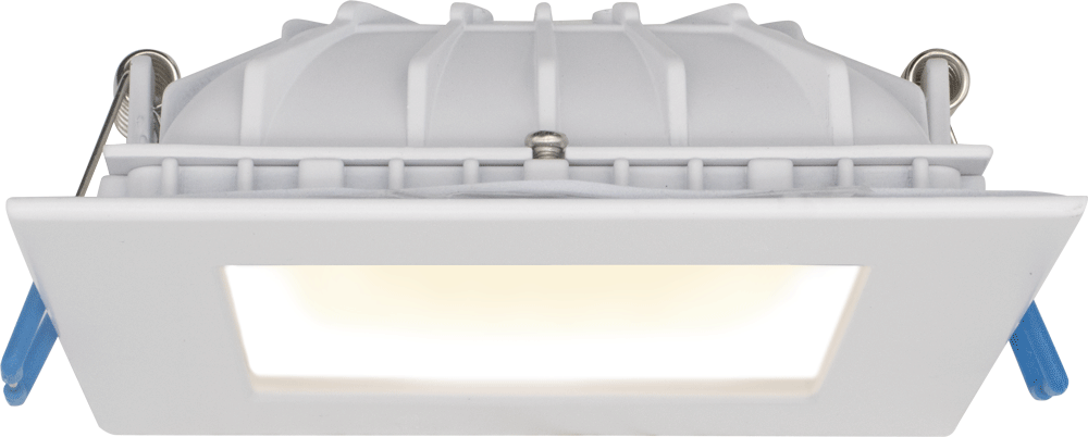 Product Display Visual of the SKU: DS-LED-4-S12W-5CCT-WH-SQ for Marketing of theLotus 4" Square Indirect Slim Recessed LED | DS-LED-4-S12W-5CCT-WH-SQ