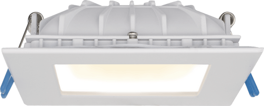 Product Display Visual of the SKU: DS-LED-4-S12W-5CCT-WH-SQ for Marketing of theLotus 4" Square Indirect Slim Recessed LED | DS-LED-4-S12W-5CCT-WH-SQ