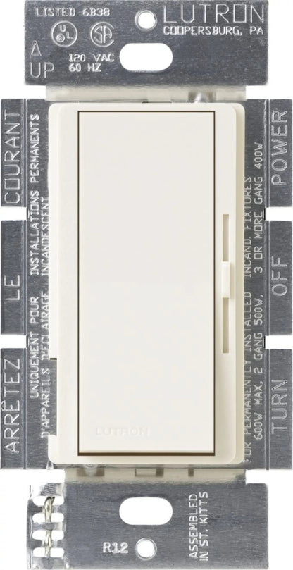 Lutron Diva 1000W Dimmer - Incandescent/Halogen Only (Single) | DVSC-10P