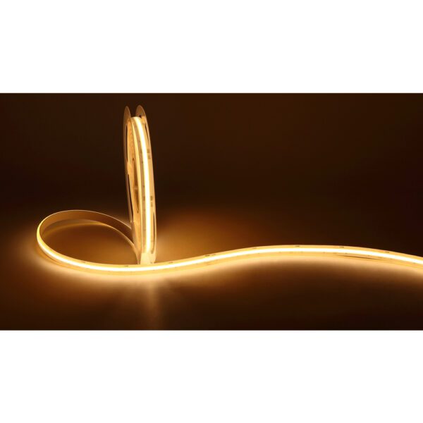 COB LED Tape 24V 1.5W/ft 100ft 8mm IP20 | ES-FSCOBWW-24-IP67