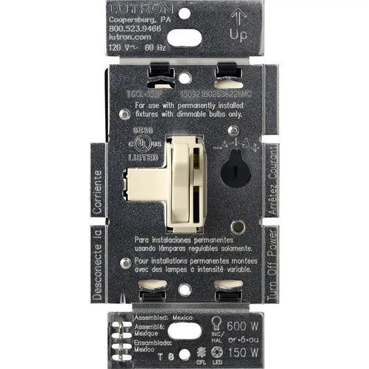 Lutron Ariadni LED+ Dimmer Switch | Retail Packaging | Single-Pole / 3-Way | AYCL-153PH