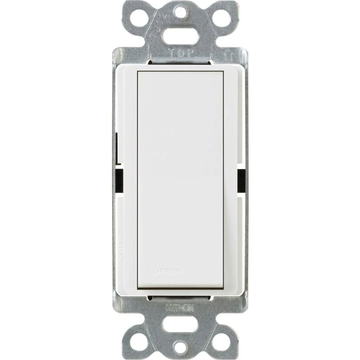 Lutron Claro 15A Single Pole Switch with Locator Light - Decorator Rocker | CA-1PSNL