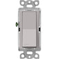 Lutron Claro 15A On/Off Rocker Switch - 3-Way Decorator | CA-3PS