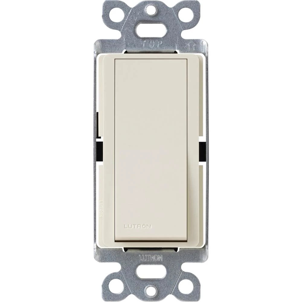 Lutron Claro 15A 3-Way Switch with Locator Light - Decorator Rocker | CA-3PSNL