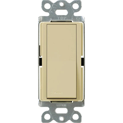 Lutron Claro 15A 4-Way Rocker Switch - Decorator Paddle | CA-4PS