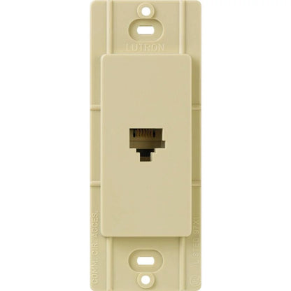 Lutron Single Telephone Jack | CA-PJ-XX