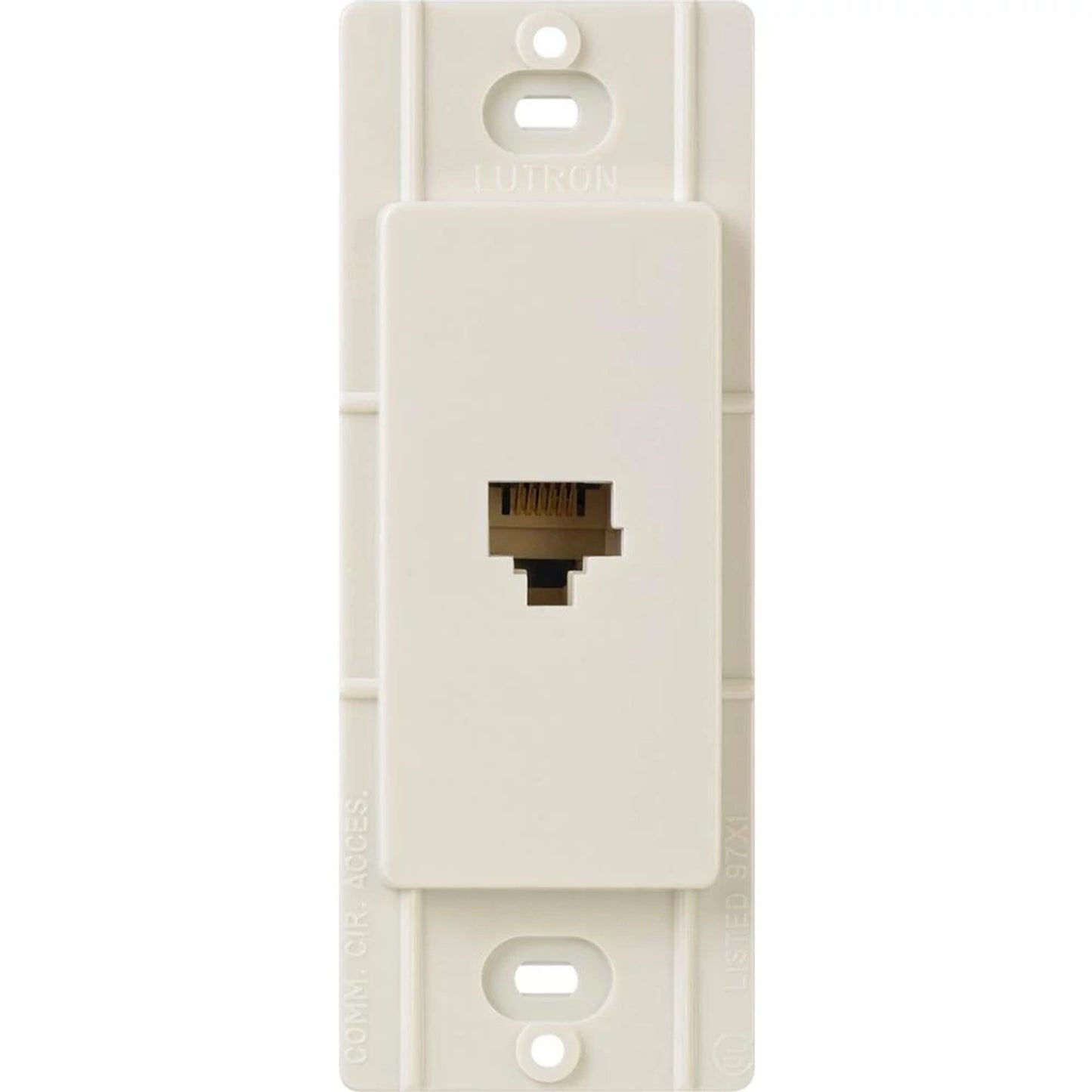 Lutron Single Telephone Jack | CA-PJ-XX