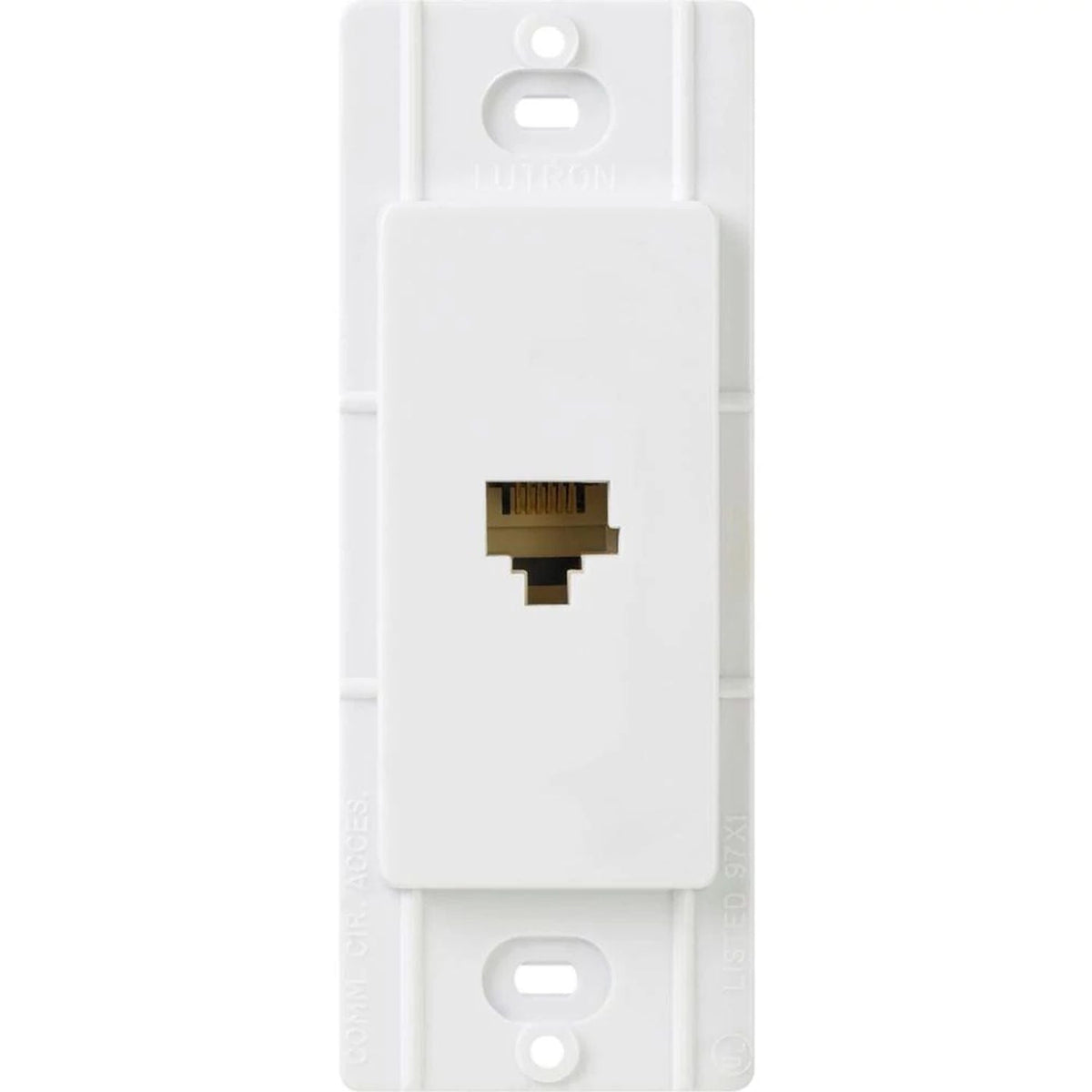 Lutron Single Telephone Jack | CA-PJ-XX
