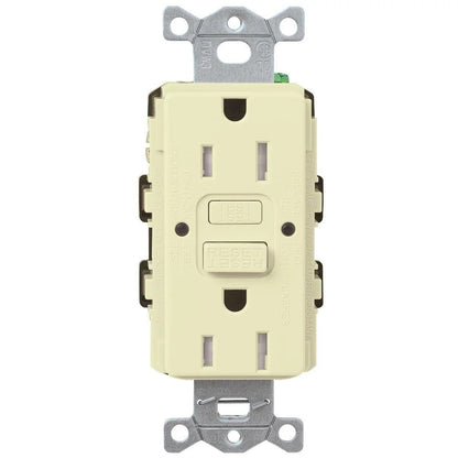Lutron Tamper-Resistant Self Testing GFCI Receptacles - 15A 125V | CAR-15-GFST-XX
