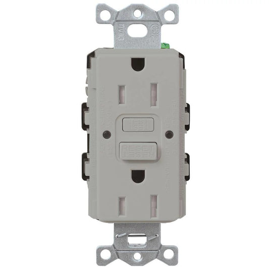 Lutron Tamper-Resistant Self Testing GFCI Receptacles - 15A 125V | CAR-15-GFST-XX