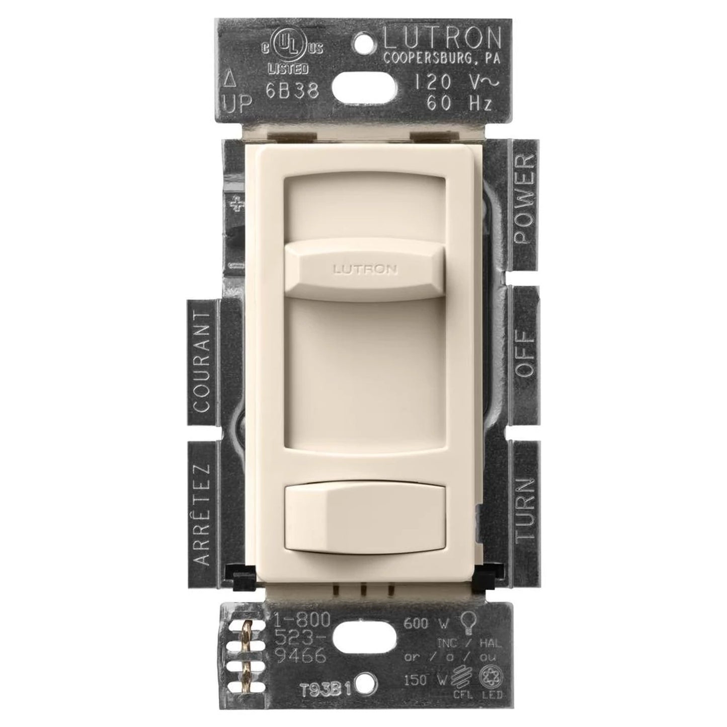 Lutron Skylark Contour Dimmer Control | Single Pole / 3-Way | CTCL-153P