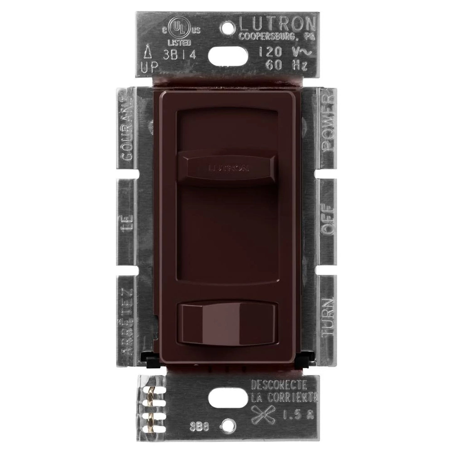 Lutron Skylark Contour Fan Control - Single Pole / 3-Way | CTFSQ-F
