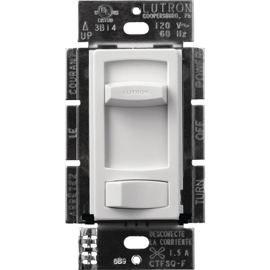 Lutron Skylark Contour Fan Control - Single Pole / 3-Way | CTFSQ-F