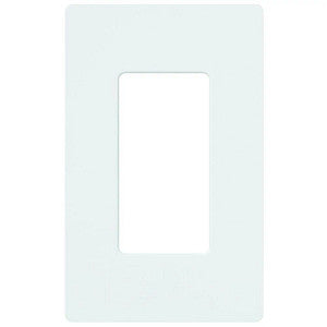 Product Display Visual of the SKU: CW-1-WH-96 for Marketing of theLutron Claro 1-Gang Wallplate - 96-Pack Contractor Box | CW-1-XX-96-C1