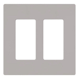 Lutron Claro 2-Gang Wallplate | CW-2-XX