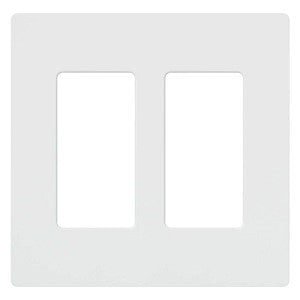 Lutron Claro 2-Gang Wallplate | CW-2-XX