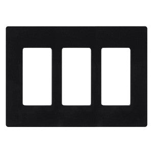 Lutron Claro 3-Gang Wallplate | CW-3-XX