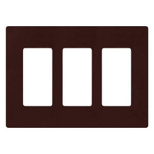Lutron Claro 3-Gang Wallplate | CW-3-XX