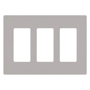 Lutron Claro 3-Gang Wallplate | CW-3-XX