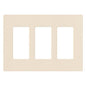 Lutron Claro 3-Gang Wallplate | CW-3-XX