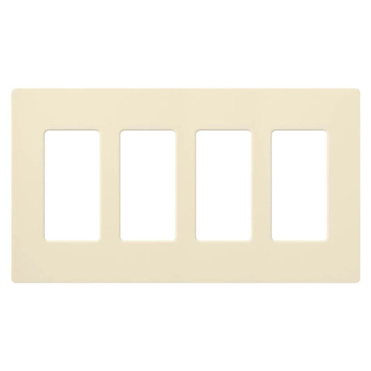Lutron Claro 4-Gang Wallplate | CW-4-XX
