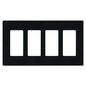 Lutron Claro 4-Gang Wallplate | CW-4-XX