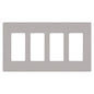 Lutron Claro 4-Gang Wallplate | CW-4-XX