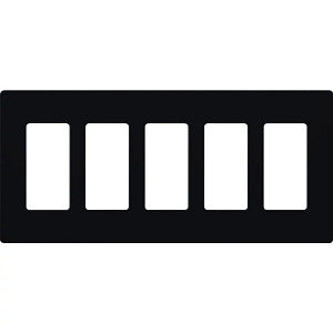 Lutron Claro 5-Gang Wallplate | CW-5-XX