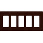 Lutron Claro 5-Gang Wallplate | CW-5-XX