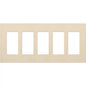 Lutron Claro 5-Gang Wallplate | CW-5-XX