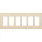 Lutron Claro 6-Gang Wallplate | CW-6-XX