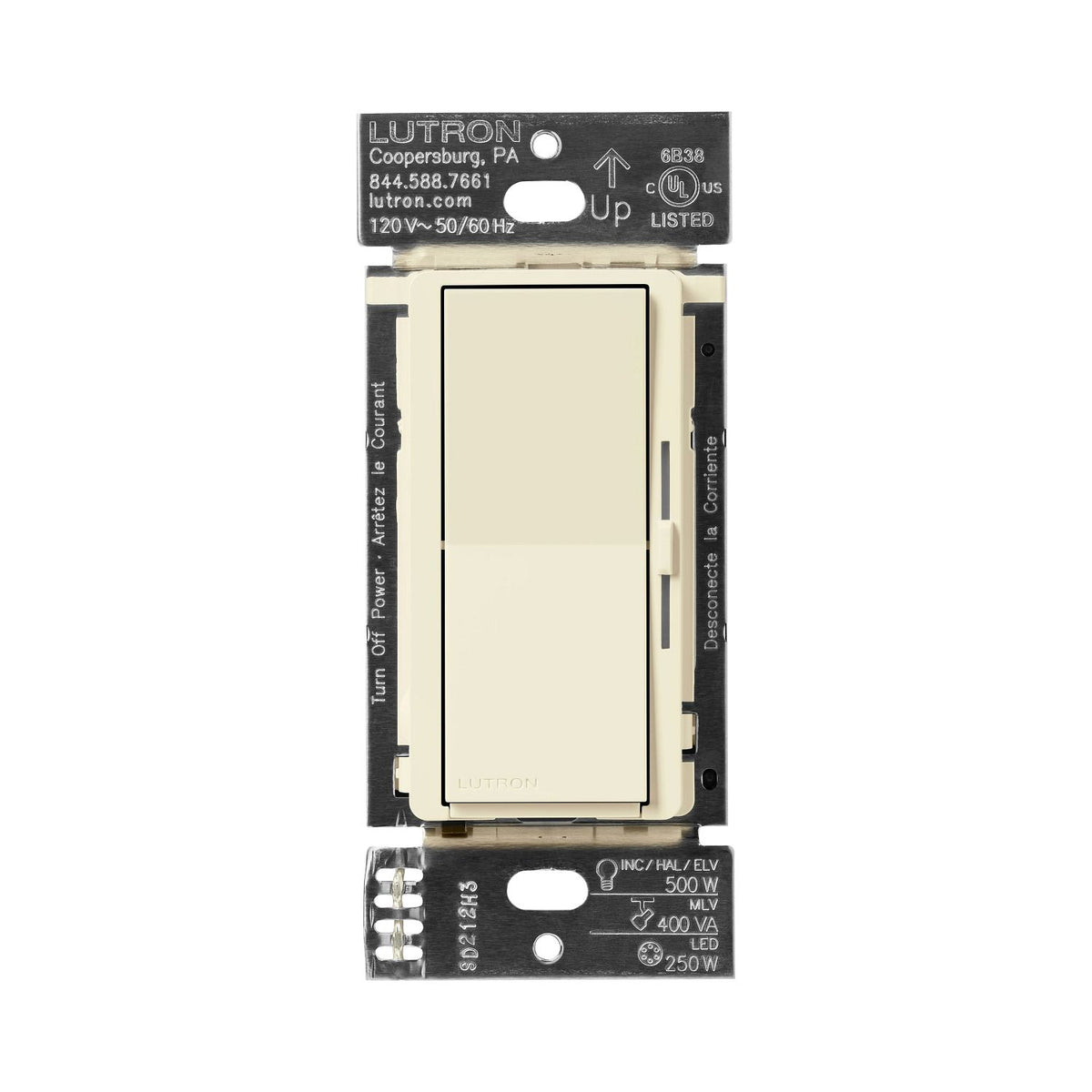 Lutron Diva LED+ Pro Max Phase-Selectable Dimmer | DV-PRO